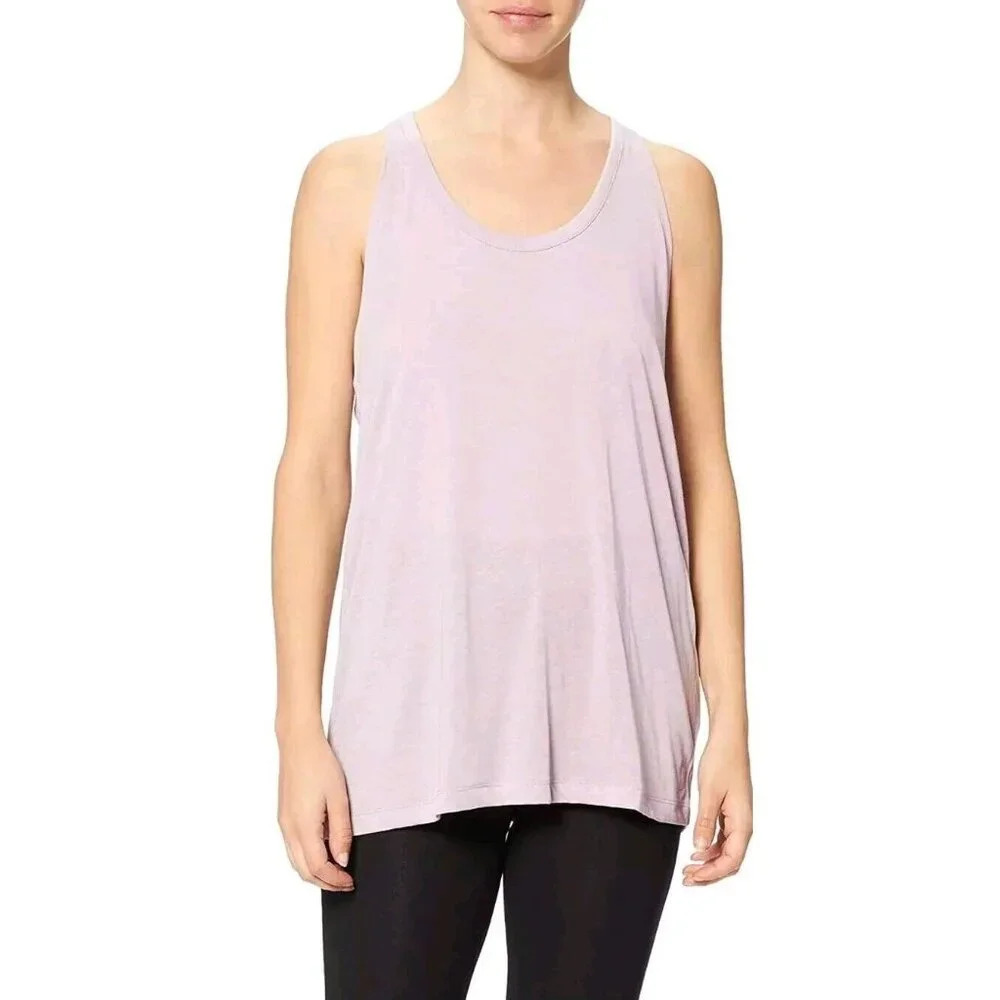 Nike Women's Yoga Dri-FIT Crossback Tank 1X, Plum Fog/Venice